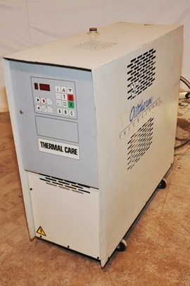 used 12 kw thermal care hot oil unit for sale
